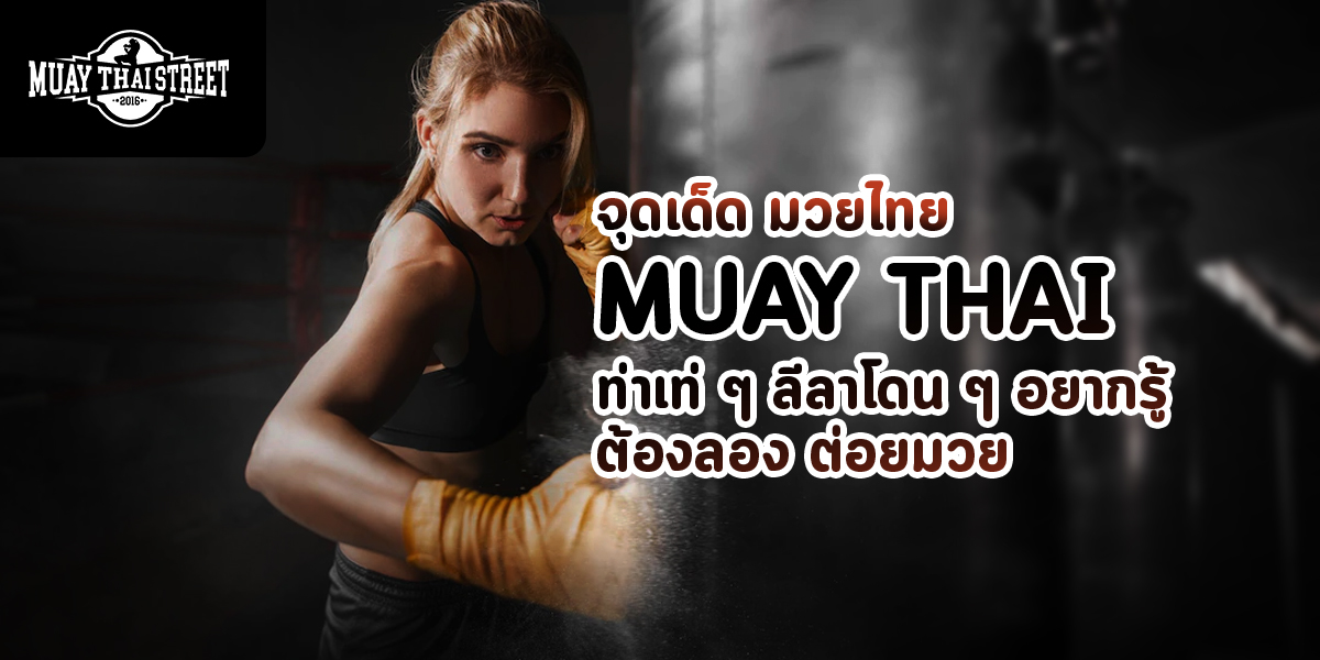 จุดเด็ด มวยไทย ( Muay Thai ) ท่าเท่ ๆ ลีลาโดน ๆ อยากรู้ต้องลอง ต่อยมวย